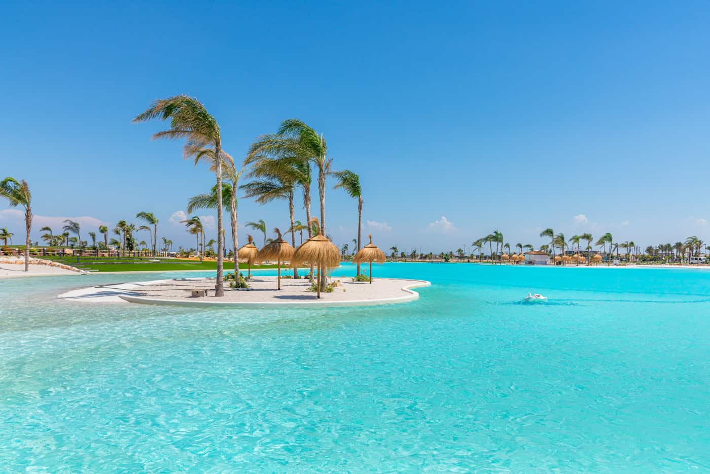 Lagoon shallow water