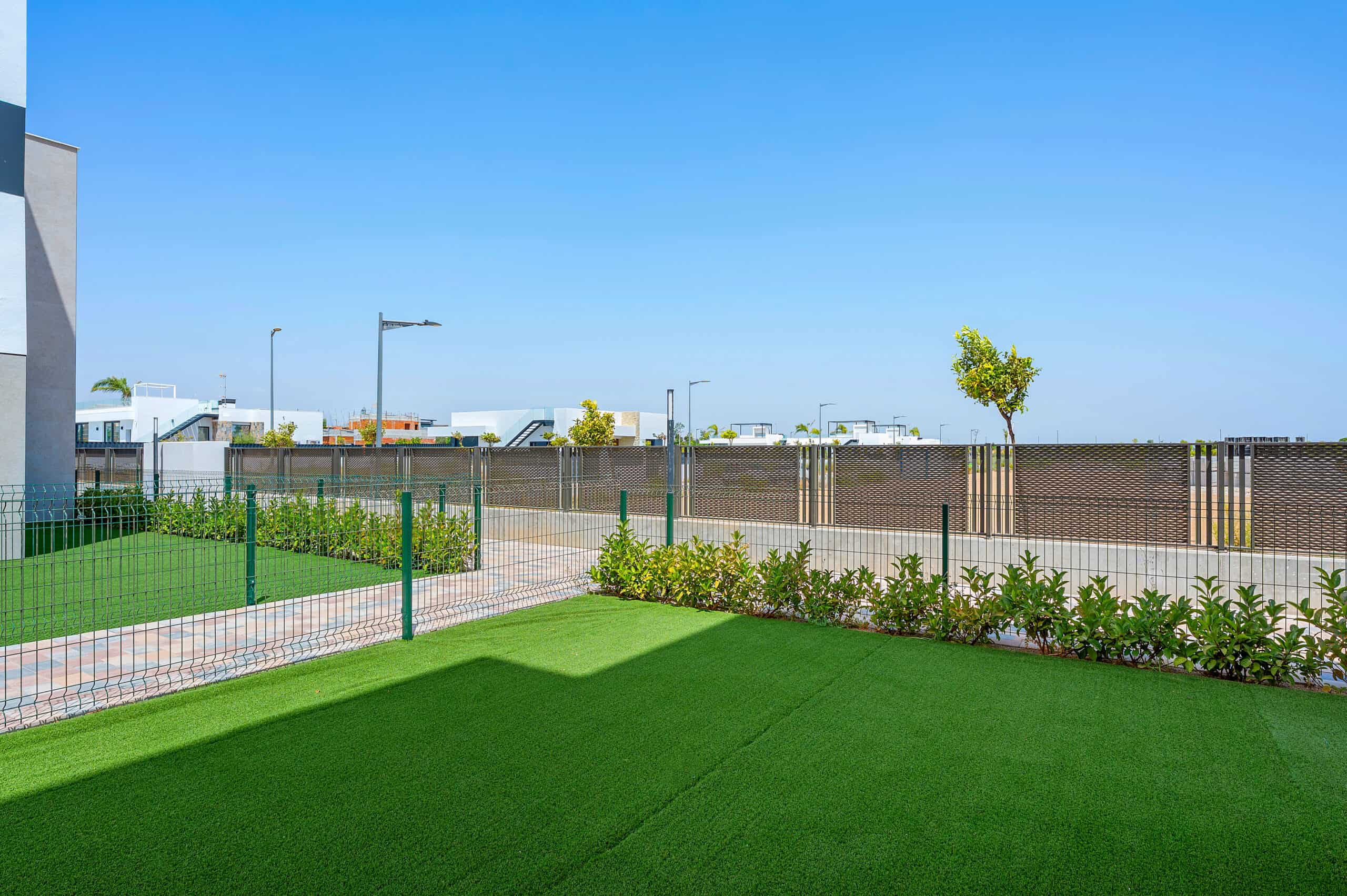 Private garden