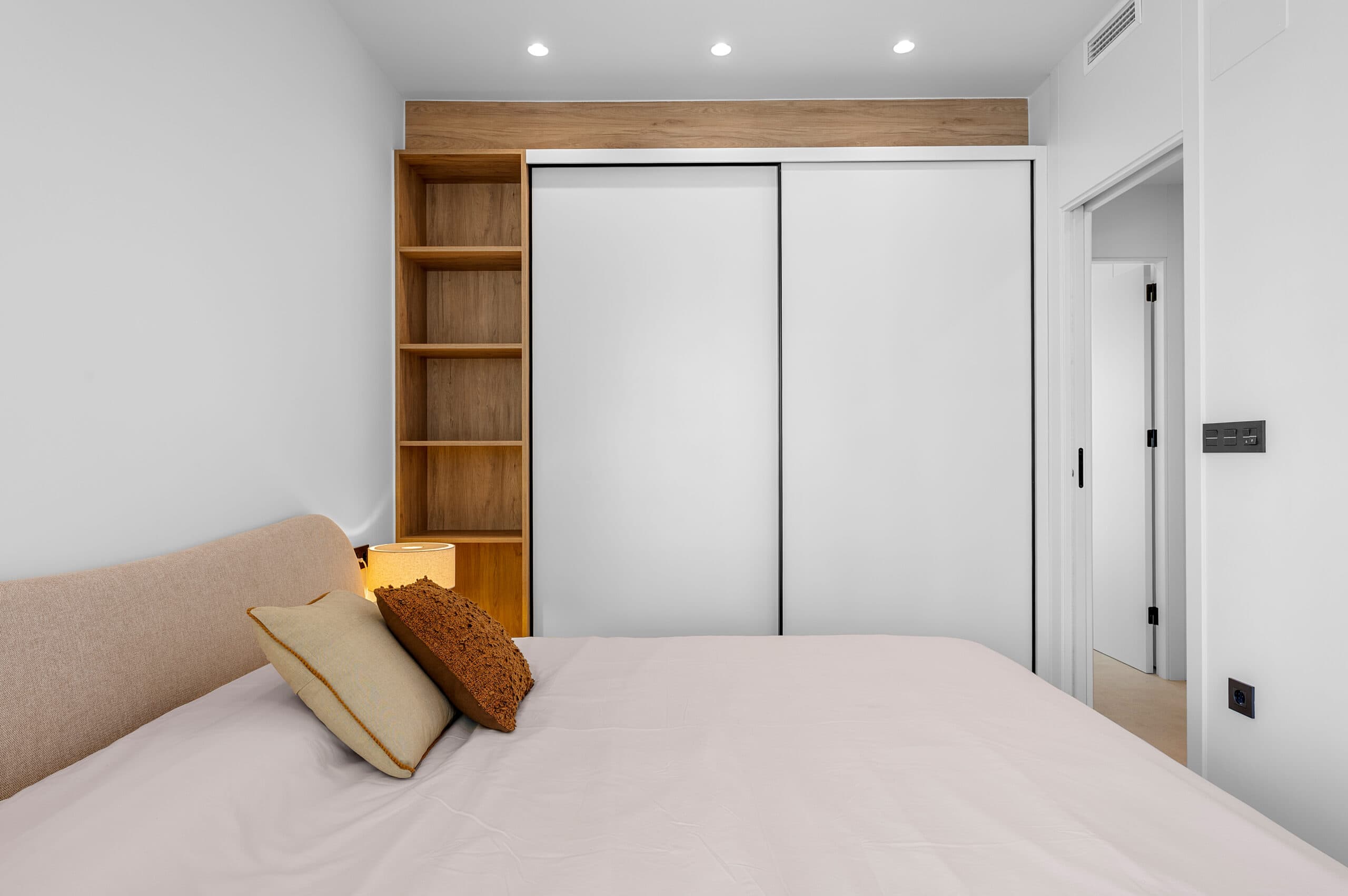 Bedroom one storage